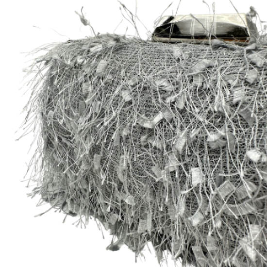 Grey Tassel Evening Bag Grey Tassel Evening Bag